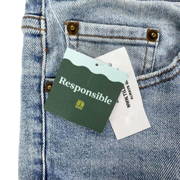 RSQ Skinny Fit Acid Wash Light Blue Denim‎ Jeans Men's W29 L32 NWT - Picture 16 of 16